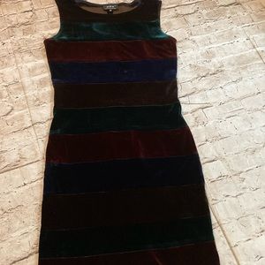 A.B.S. Dress collection multiple colors velvet sleeveless